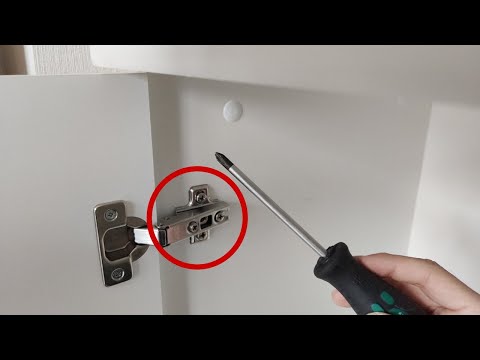 Schranktüren einstellen - einfache Anleitung (Schritt für Schritt)