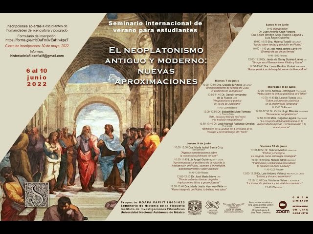 Vídeo relacionado con Guía Comares de Neoplatonismo