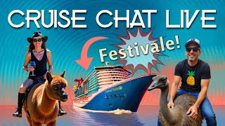 We Booked FESTIVALE Cruise Chat LIVE | 🌴LIVE from SoCal🌴 | Ep. 214