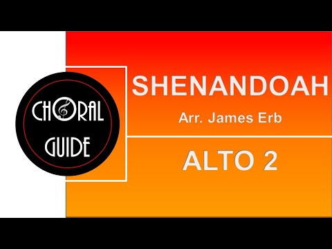 Shenandoah - ALTO 2 (Arr J Erb)