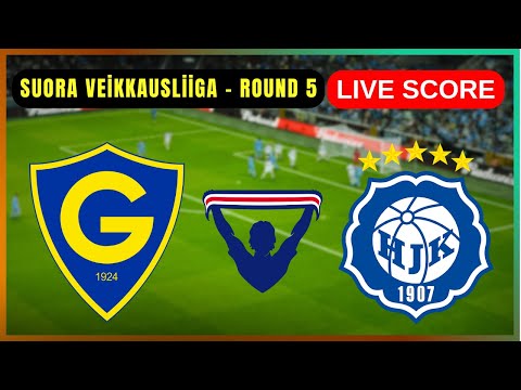🔴 Gnistan Helsinki vs HJK Helsinki | SUORA Veikkausliiga – Round 5 | Live Score Update