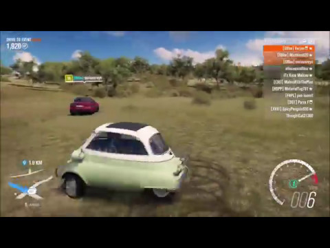 Doing donuts in Forza Horizon 3