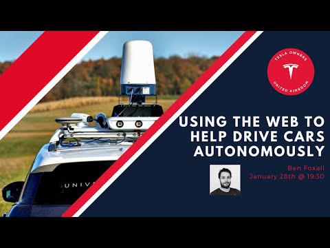 Using the web to help cars drive autonomously - An evening with Ben Foxall