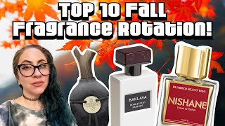 Top 10 Fall Fragrance Rotation! Perfumes I'm Excited to Wear this Autumn | Beauty Meow