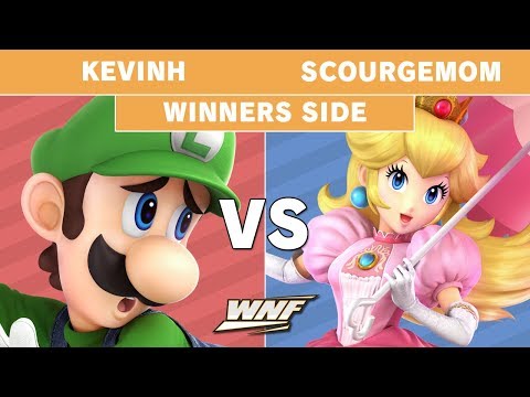 WNF 4.8 - Scourgemom (Peach) Vs. KevinH (Luigi) Pools Winners - Smash Ultimate