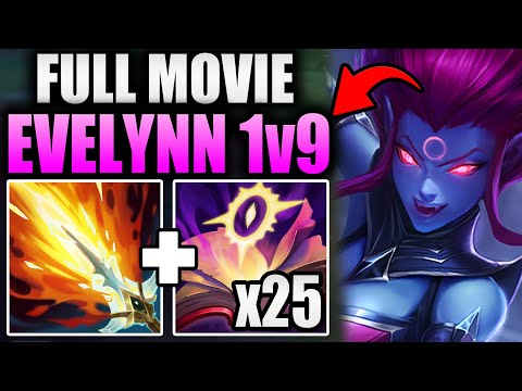HOW TO PLAY EVELYNN JUNGLE CORRECTLY & 1v9 CARRY ALMOST ANY GAME YOU PLAY! - League of Legends Guide