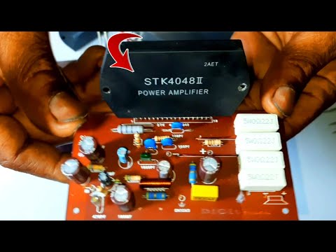 Stk 4048 mono power audio amplifier 150watts 24/50volt