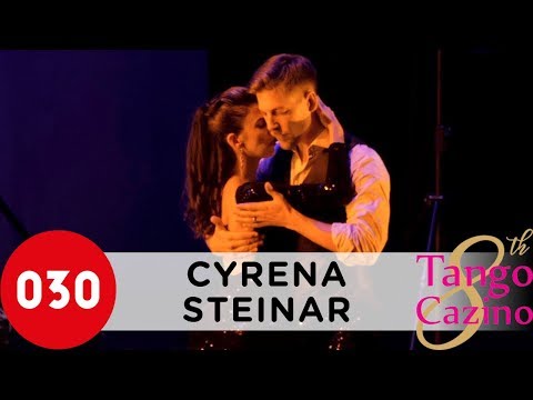  Cyrena Drusine  and  Steinar Refsdal  are  dancing  to  the  tango  "  Oblivion  "  by  Solo Tango Orquesta  at  Tango Cazino Festival  in  2019