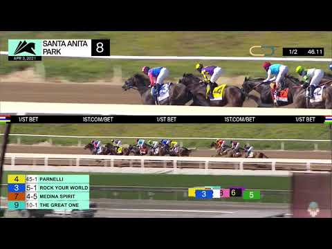Santa Anita Park Carrera 8 (The RUNHAPPY Santa Anita Derby Gr,2) - 4 de Abril 2020