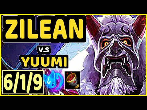 KASING (ZILEAN) vs YUUMI - 6/1/9 KDA BOTTOM SUPPORT CHALLENGER GAMEPLAY - EUW