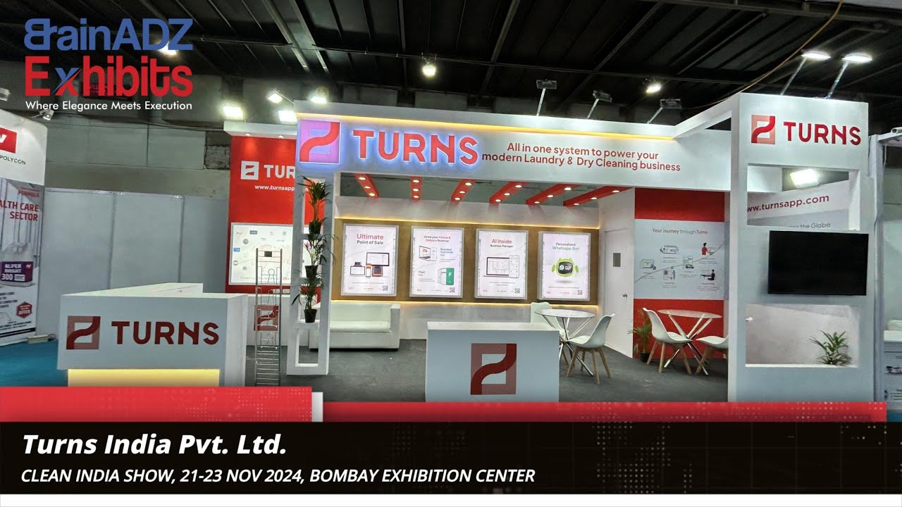 Turns India at Clean India Show 2024 – Designed & Built by BrainADZ Exhibits