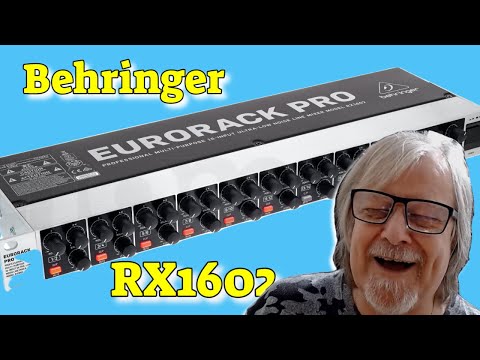 Behringer Eurorack Pro RX1602 16-Input Line Mixer 2010s - Standard image 10