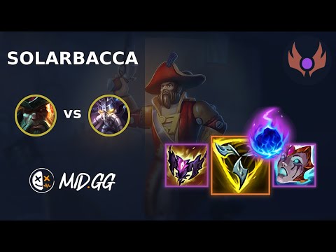 MID.GG: [ solarbacca ] Gangplank MID vs Kassadin | NA MASTER | LOL Season 2024