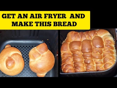 2 SUPER EASY AIR FRYER BREAD RECIPES TO BAKE IN 2025. GET AN AIR FRYER MORE RECIPES ON THE WAY😊😊