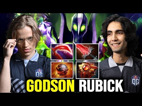 TOPSON vs SUMAIL - Godson Crazy Right Click Build RUBICK Dota 2