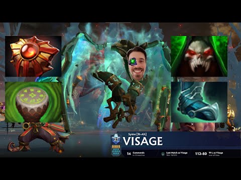 Jon Plays Mid Visage (7.30b): Full Physical Damage Build