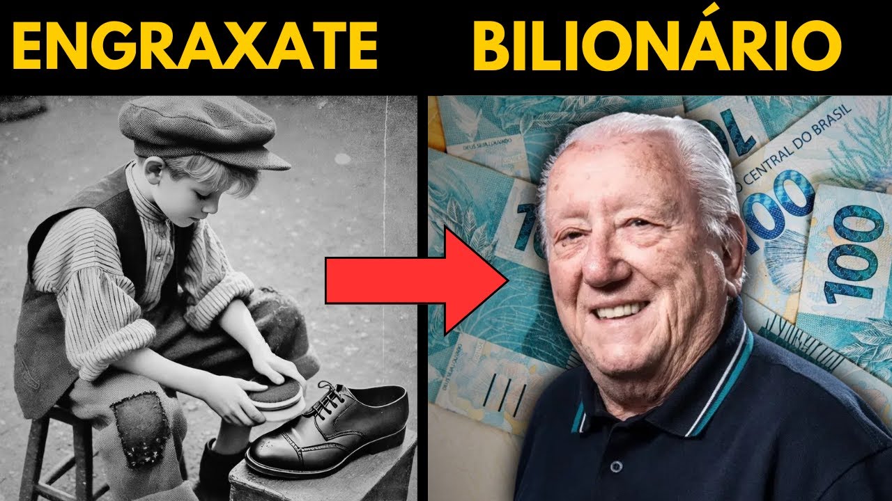 Como um Pobre engraxate Ficou BILIONÁRIO no Brasil | A História de Luiz Barsi Filho