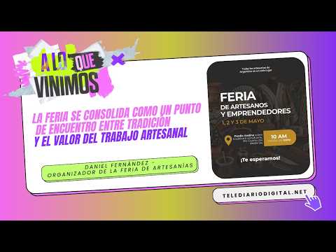 🎨 Feria de Artesanías de Río Cuarto: talento y tradición en un fin de semana a pleno