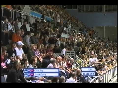 2012 UCI Track Cycling World Championships - Men's Sprint Semi (Hoy/Kenny)