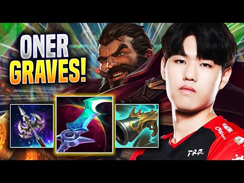ONER IS SO GOOD WITH GRAVES! - T1 Oner Plays Graves JUNGLE vs Sylas! | Preseason 2023