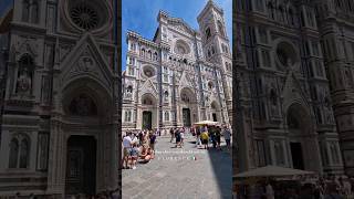 Must-see Florence churches: Duomo, Santa Croce & San Miniato ⛪️🇮🇹 #italy #city #firenze #ytshorts