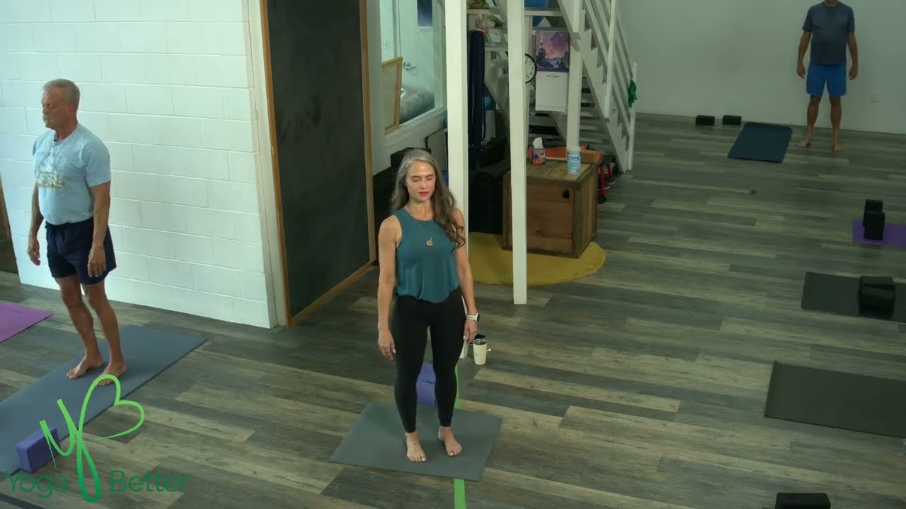 Level 1 - 9am w/ ANDRIA 8.28.24 YOGA BETTER ON LINE! (class starts @ 00:11:59; ends @ 01:08:48)