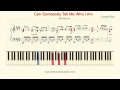How To Play Piano Can Somebody Tell Me Who I Am Dinosaurs Piano Tutorial By Ramin Yousefi