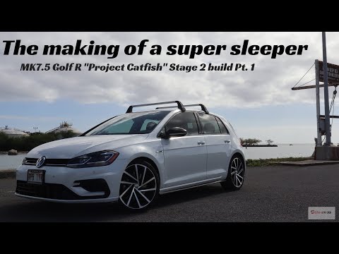 New go fast friend ! MK7.5 Golf R APR intercooler install