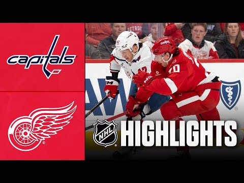 Capitals vs. Red Wings | NHL Highlights | January 29, 2026