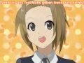 [K-On!] Ritsu sings german Fukkireta [by Splandit ...