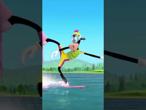 Lo sci nautico | Minni Toons: il Campeggio di Minni