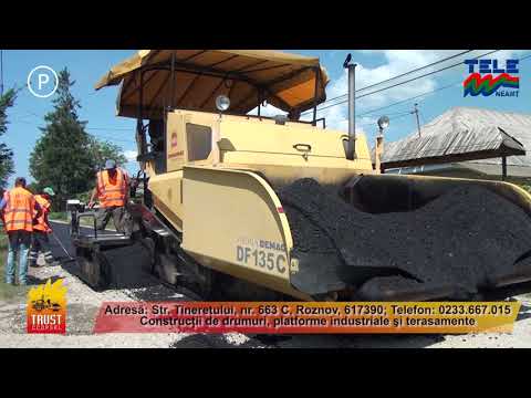 TRUST CCDP - prezentare lucrări de asfaltare