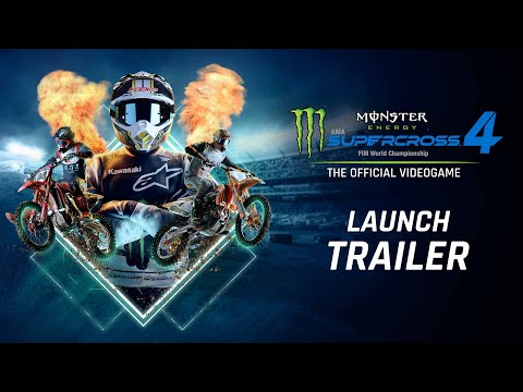 Supercross 4 Launch Trailer thumbnail
