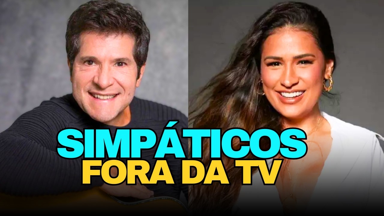 QUE SÃO OS FAMOSOS MAIS HUMILDES E SIMPÁTICOS DO BRASIL! Artistas mais legais e gente boa!