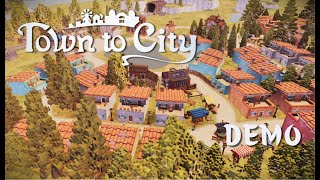 ИГРАЕМ В ДЕМКУ НОВОГО СИМУЛЯТОРА ГРАДОСТРОЕНИЯ! Красочный Town To City DEMO