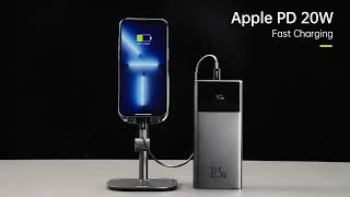 Baseus Star Lord Display 22.5W 30000 mAh Black (PPXJ060101/PPXJ080101) - відео 1