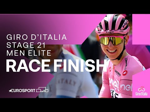 THE ROME FINALE 🔥 | Giro D'Italia Stage 21 Race Finish | Eurosport Cycling