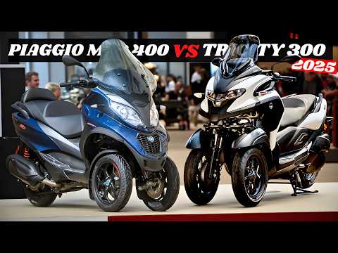Thumbnail for 2025 Yamaha Tricity 300 vs Piaggio MP3 400 – Which 3-Wheel Scooter Rules the Road? by Piaggio
