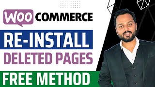 Restore WooCommerce Pages | Regenerate WooCommerce Deleted Pages | WooCommerce Tutorial 2022