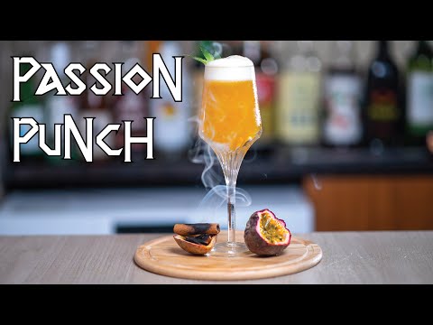 HOW TO MAKE OUR PASSION PUNCH COCKTAIL