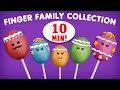 Cake Pop Finger Family Rhyme Non Stop 10 Minutes Biggest Collection Of Finger Family Song