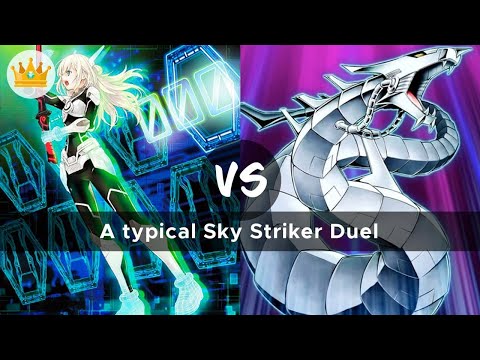 How Sky Striker duel usually look like (Sky Striker Vs Cyber Dragon)