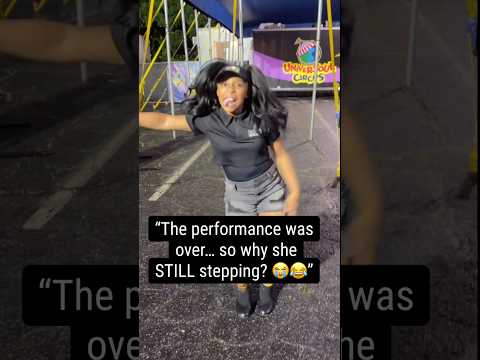 Show over she still stepping 😂 #funny #dssd #explortheworld #youtubeshorts #fy #fypage #fypシ゚viral