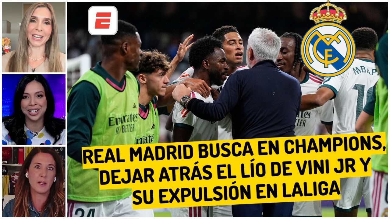 REAL MADRID REGRESA a CHAMPIONS LEAGUE con duelo vs ROMA y sigue el TEMA VINÍCIUS | Exclusivos