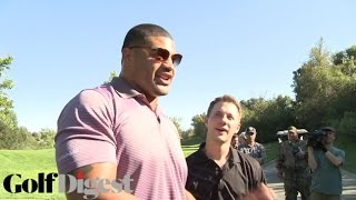 Behind the Scenes of Shawne Merriman’s Rage-Induced Golf Prank video