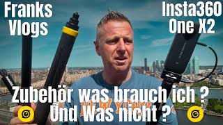 Zubehör für die Insta360 One X2  Power Selfie Stick & Was brauche ich um kreativ zu filmen