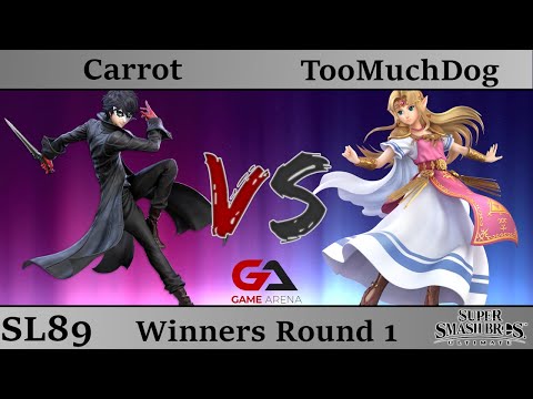 SmashLAN'd 89 - Winners Round 1: Carrot (Joker) vs TooMuchDog (Zelda)