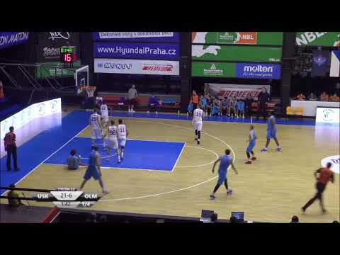 Highlights: USK Praha - BK Olomoucko