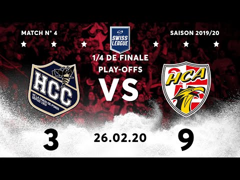 26.02.2020 HC La Chaux-de-Fonds - HC Ajoie (3-9)