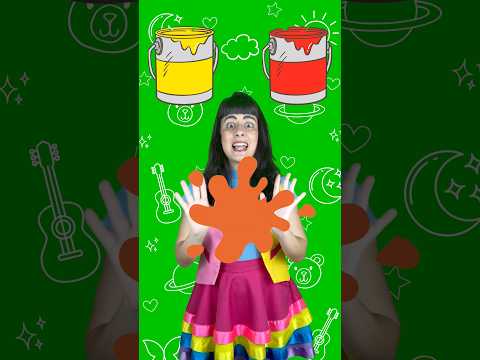 Misturando as cores primárias 💛❤️💙 #educaçãoinfantil #cores #paracrianças